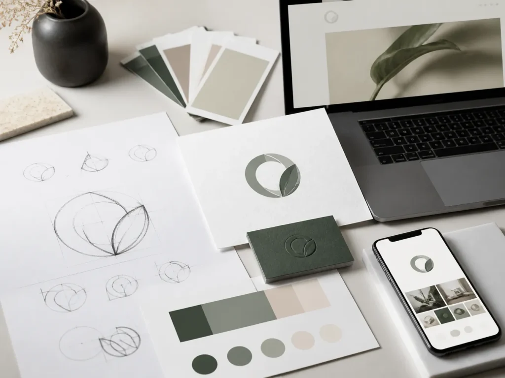 Professional logo design for brand identity in 2026