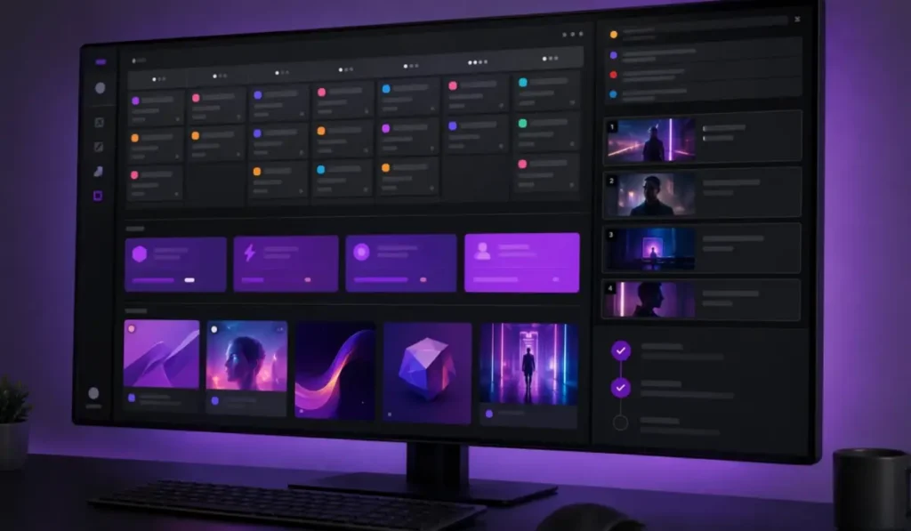 Social media content calendar and platform strategy
